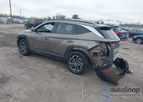 2025 Hyundai Tucson Hybrid Limited from USA, damaged, VIN KM8JEDD10SU387527